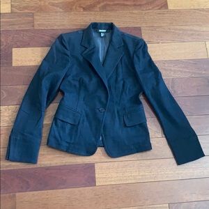 🆕 DKNY | Denim Fitted Blazer Navy Size 2